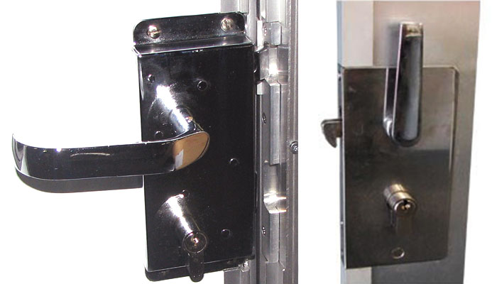 Stainless steel handles and locks